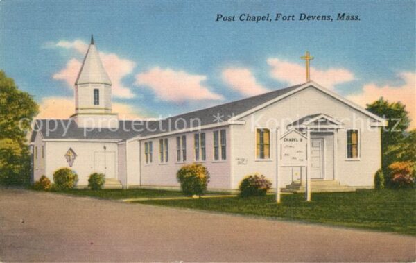 Ayer United States Post Chapel Fort Devens