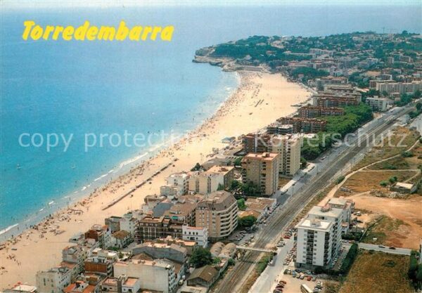 Torredembarra Fliegeraufnahme Strand