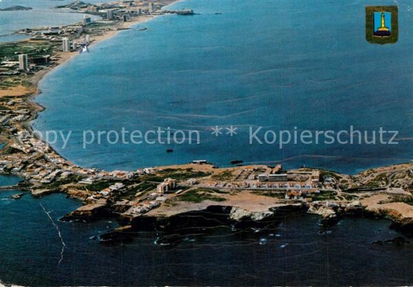 Cartagena Murcia Fliegeraufnahme Playa Levante
