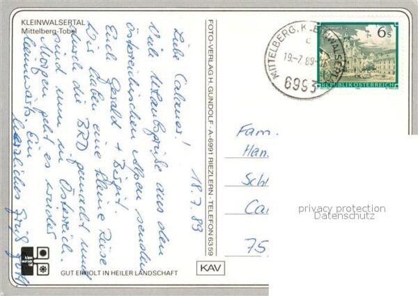 Kleinwalsertal Mittelberg Tobel – Bild 2