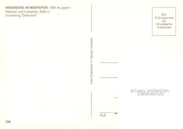 Innerberg Vorarlberg Silbertal Lobspitze – Bild 2