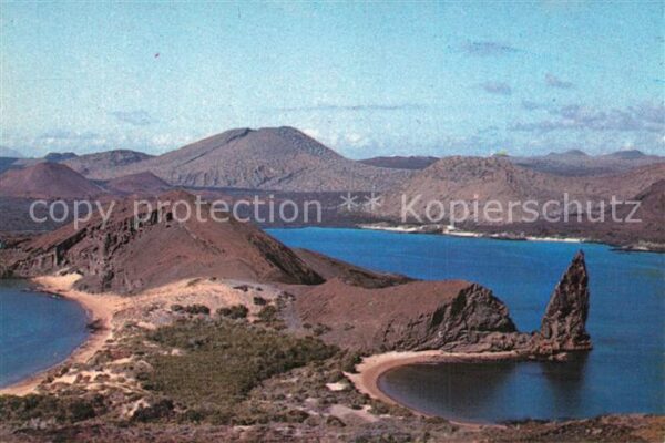 Galapagos Inseln Fliegeraufnahme