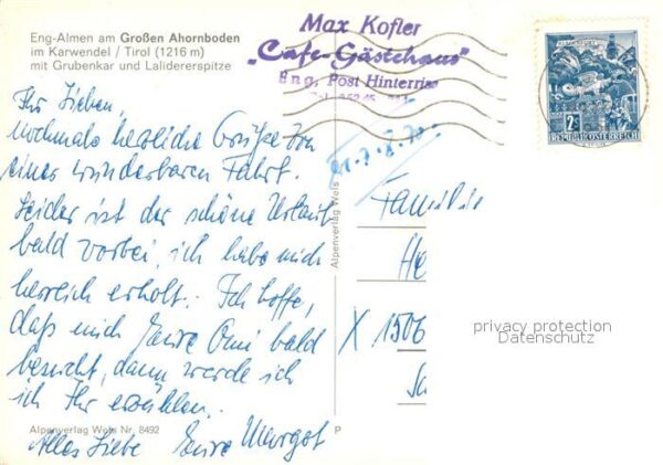 Ahornboden Eng-Almen Karwendel Grubenkar Laliderer – Bild 2