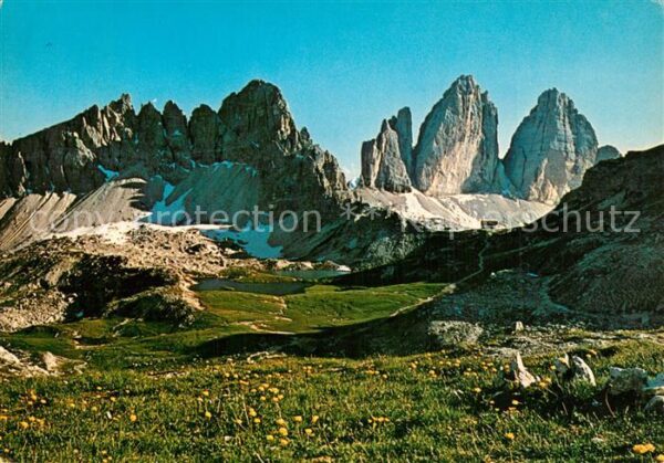 Dolomiten M. Paterno Rif. Locatelli