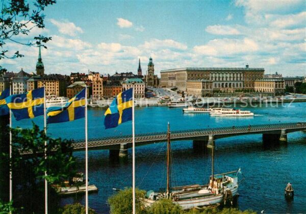 Stockholm Kungliga Slottet och Str?mbron