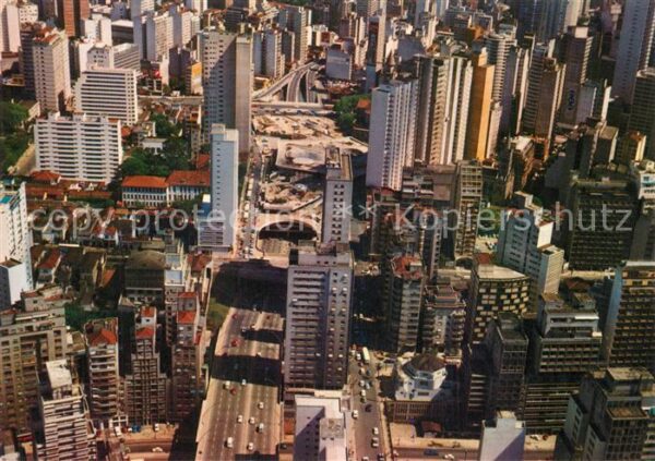 S?o Paulo Fliegeraufnahme Praca Roosevelt