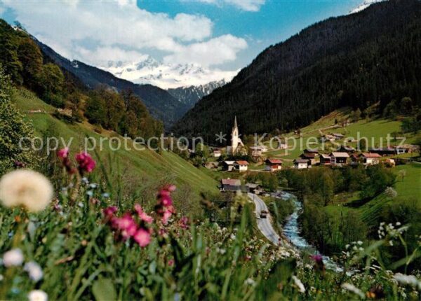 Silbertal Montafon gegen S. Lobspitze