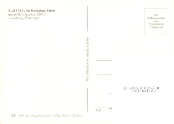 Silbertal Montafon gegen S. Lobspitze – Bild 2
