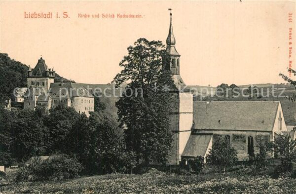 Liebstadt Kirche und Schloss Kuckuckstein