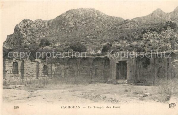 Zaghouan Le Temple des Eaux