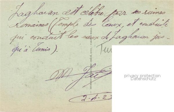 Zaghouan Le Temple des Eaux – Bild 2