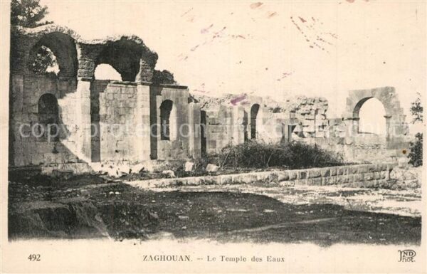 Zaghouan Le Temple des Eaux