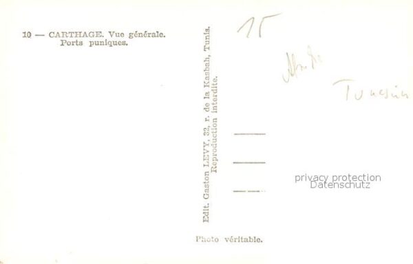 Carthage Karthago Vue generale Ports puniques – Bild 2