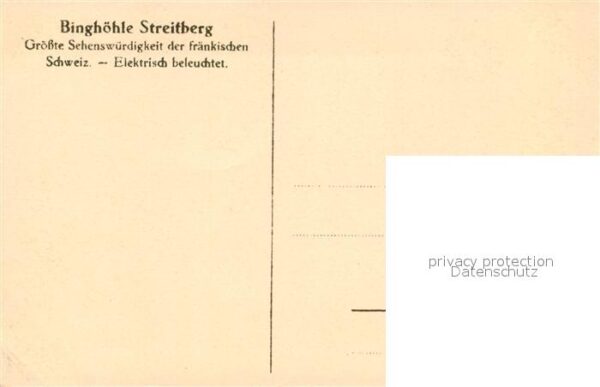 Streitberg Oberfranken Panorama Binghöhle Fränkische Schweiz – Bild 2