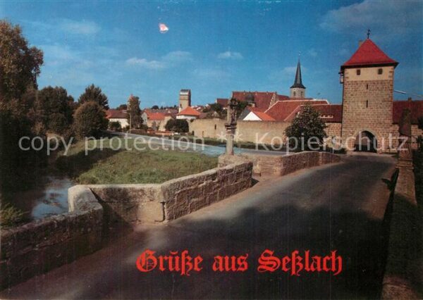 Sesslach Ortsansicht