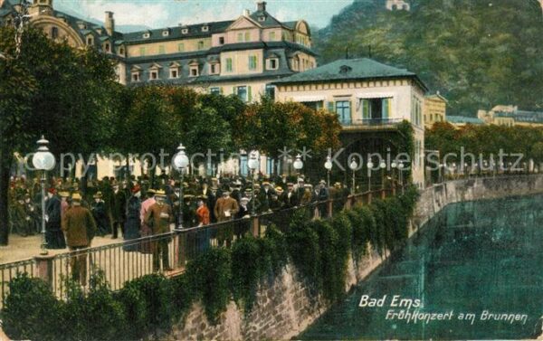 Bad Ems Frühkonzert am Brunnen