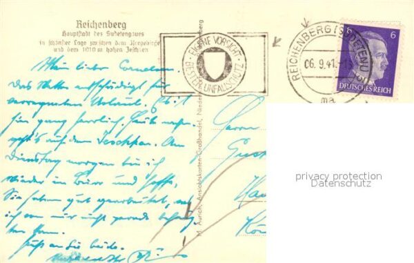 Reichenberg Liberec Boehmen Talsperre – Bild 2