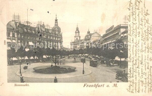 Frankfurt Main Rossmarkt