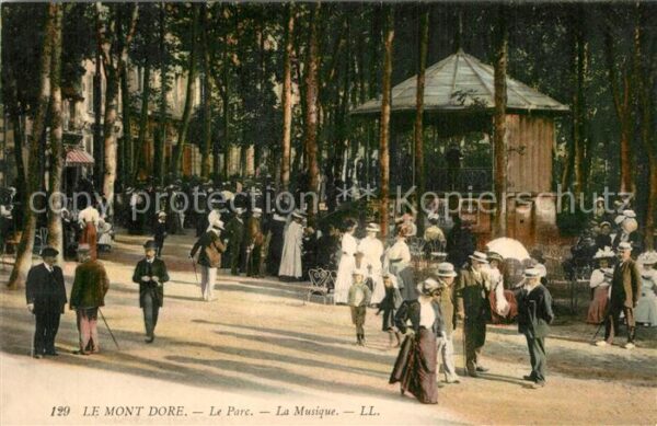 Le Mont-Dore Puy de Dome Le Parc la Musique