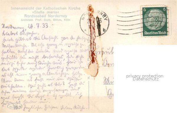 Norderney Nordseebad Katholische Kirche Stella Maris – Bild 2
