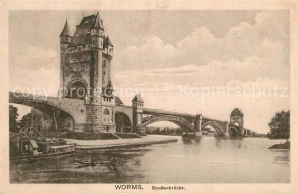 Worms Rhein Strassenbr?cke