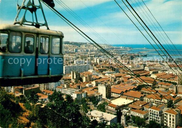 Alger Algerien Telepherique Seilbahn