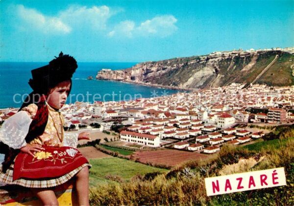 Nazare Portugal Kind Tracht