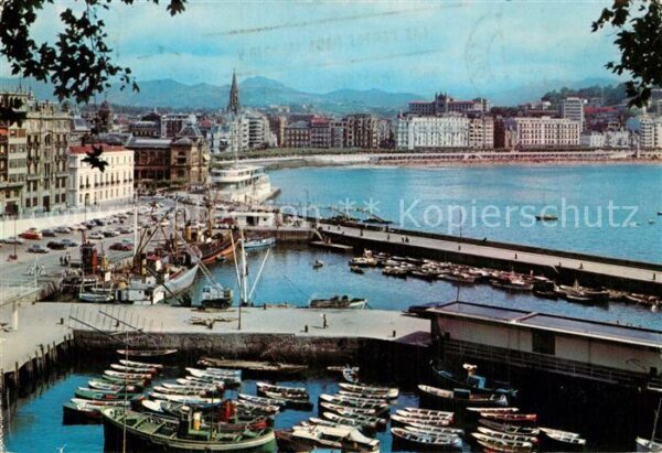 San Sebastian  Pais Vasco ES Puerto y Bahia