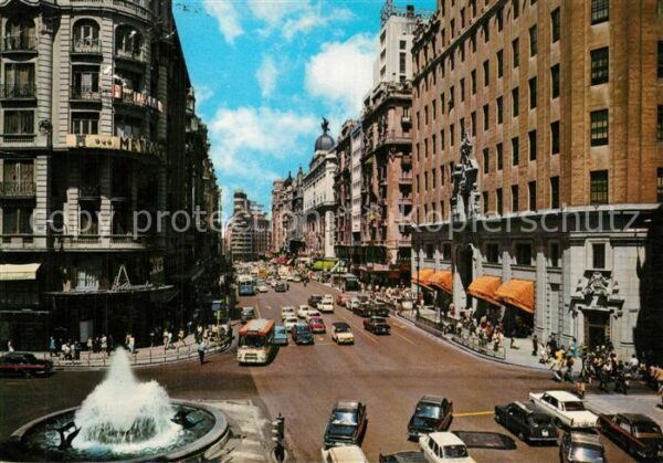Madrid Spain Avenida Jose Antonio