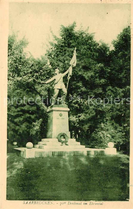 Saarbruecken 70e Denkmal im Ehrental