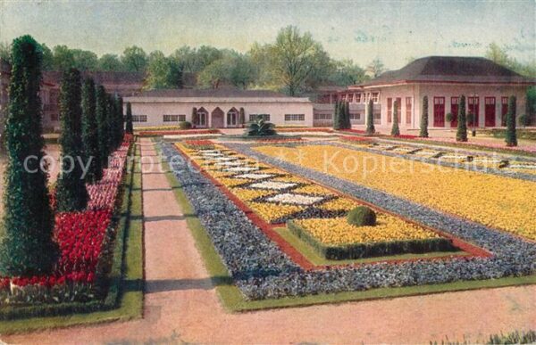 Dresden Jubiläums Gartenbau Ausstellung Schmuck