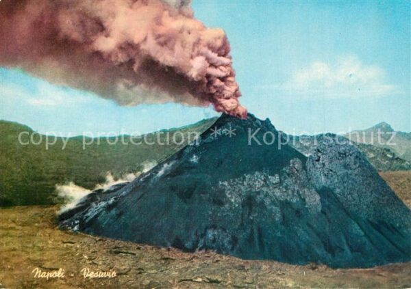 Napoli Neapel Vesuvio Vulkan
