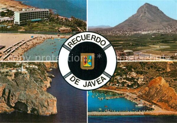 Javea Diversos aspectos vista aérea