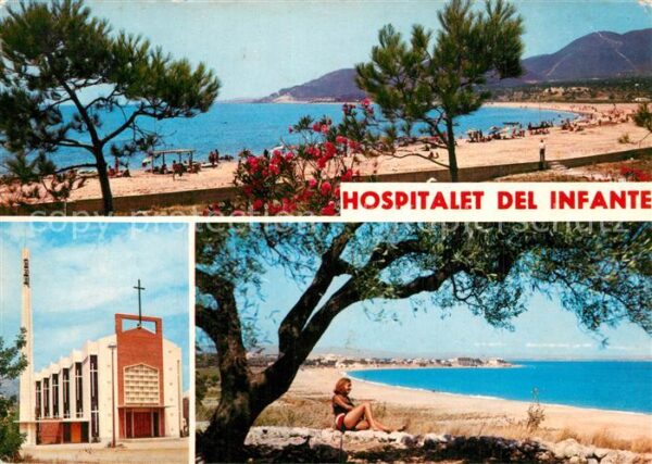 Tarragona Hospitalet del Infante Playa Iglesia