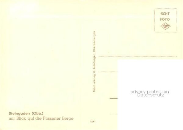 Steingaden Oberbayern mit Blick auf die Füssener Berge – Bild 2