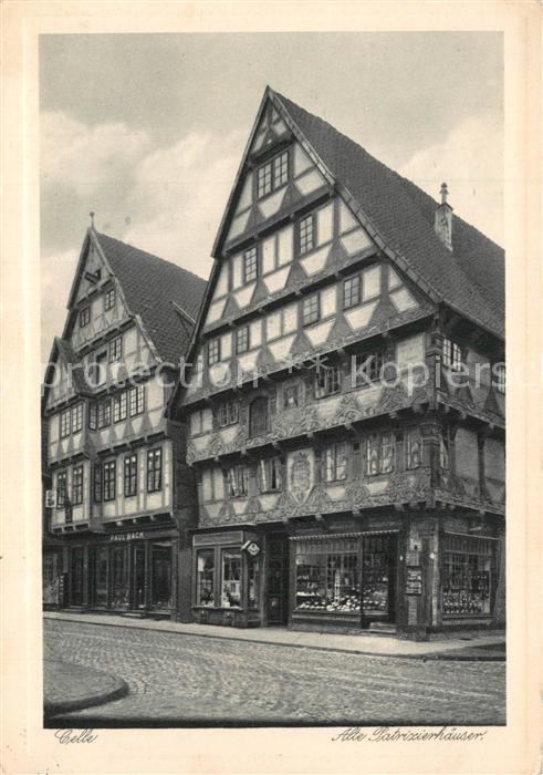 Celle Niedersachsen Alte Patrizierhäuser