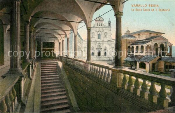 Varallo Sesia Le Scala Santa ed il Santuario