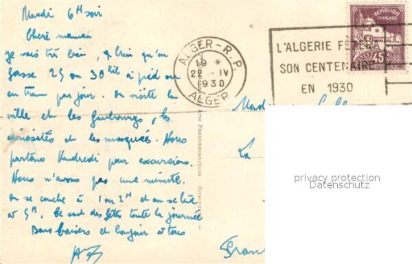 Alger Algerien Mauresques d_Alger – Bild 2
