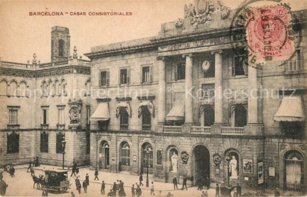 Barcelona Cataluna Casas Consistoriales
