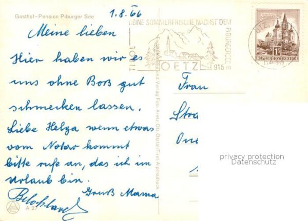 Piburg Gasthof Pension Piburger See – Bild 2