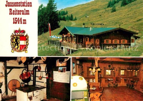 Hinterglemm Saalbach Jausenstation Reiteralm