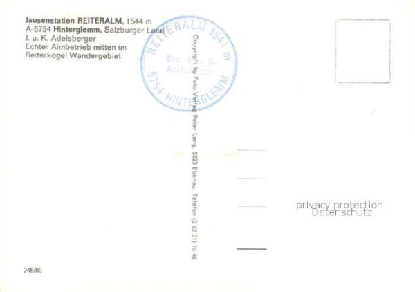 Hinterglemm Saalbach Jausenstation Reiteralm – Bild 2
