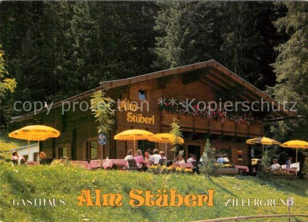Zillergrund Gasthaus Alm Stüberl