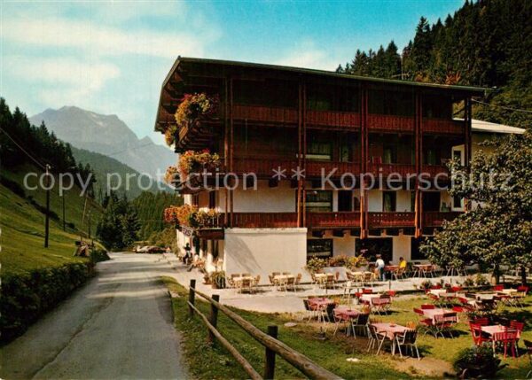 Mayrhofen Zillertal Alpengasthof Zillergrund