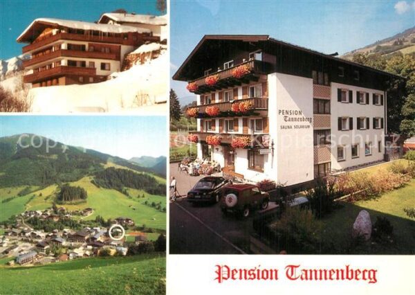 Hinterglemm Saalbach Pension Tannenberg Winter Sommer