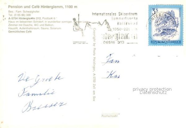 Hinterglemm Saalbach Pension Cafe – Bild 2