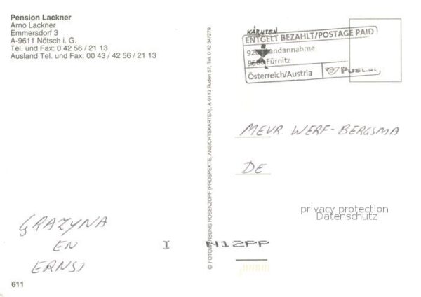 Noetsch Gailtal Pension Lackner – Bild 2