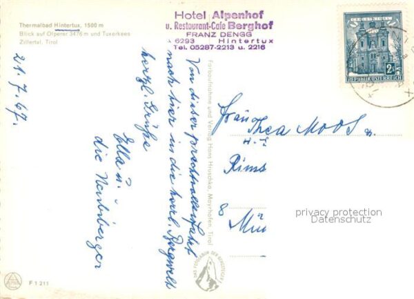 Hintertux Zillertal Hotel Alpenhof Paorama Olperer – Bild 2