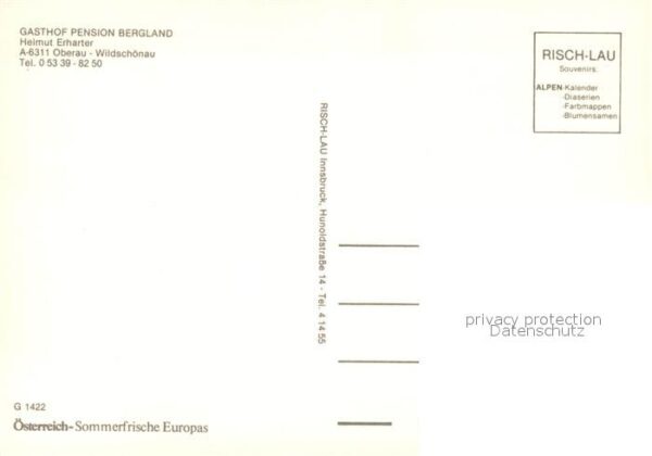 Oberau Wildschoenau Tirol Gasthof Pension Bergland – Bild 2