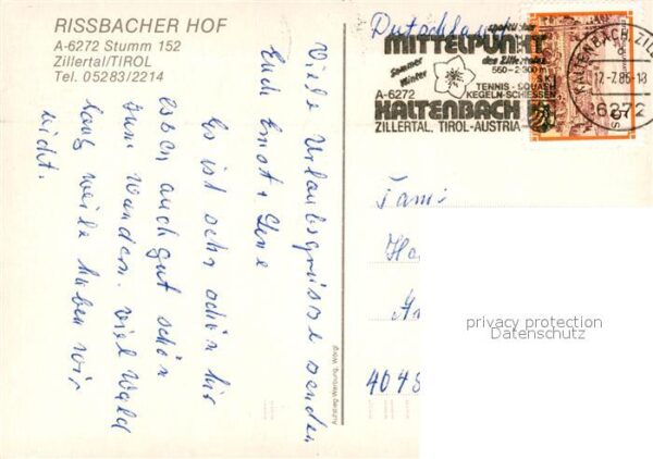 Stumm Zillertal Hotel GAsthof Rissbacherhof – Bild 2